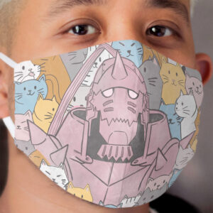 Alphonse Cats Cloth Face Mask