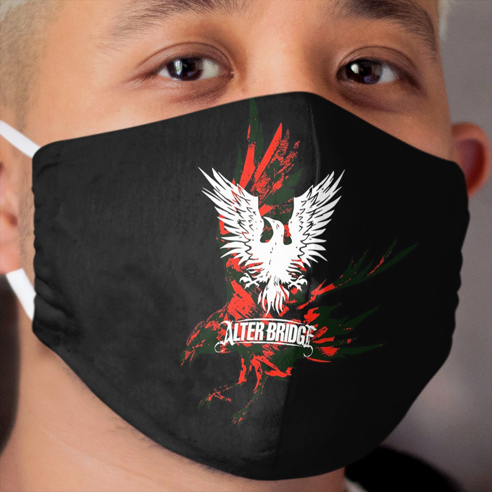 Alter Bridge - Blackbird background Cloth Face Mask