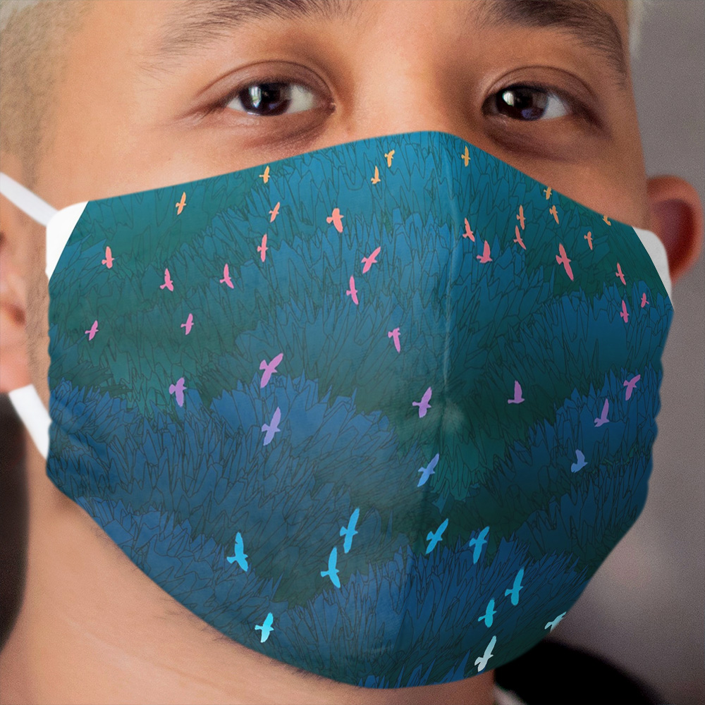 Amazonian Flight Cloth Face Mask