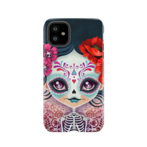 Amelia Calavera - Sugar Skull Tough Phone Case