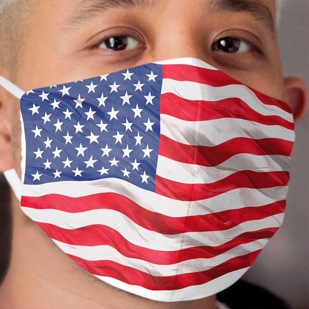 American Flag Cloth Face Mask