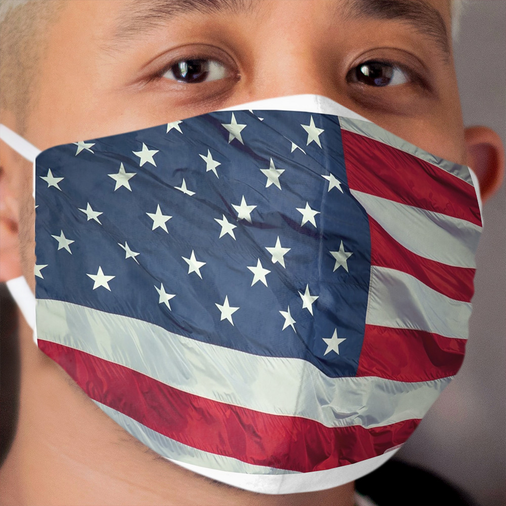 American Flag Cloth Face Mask 2