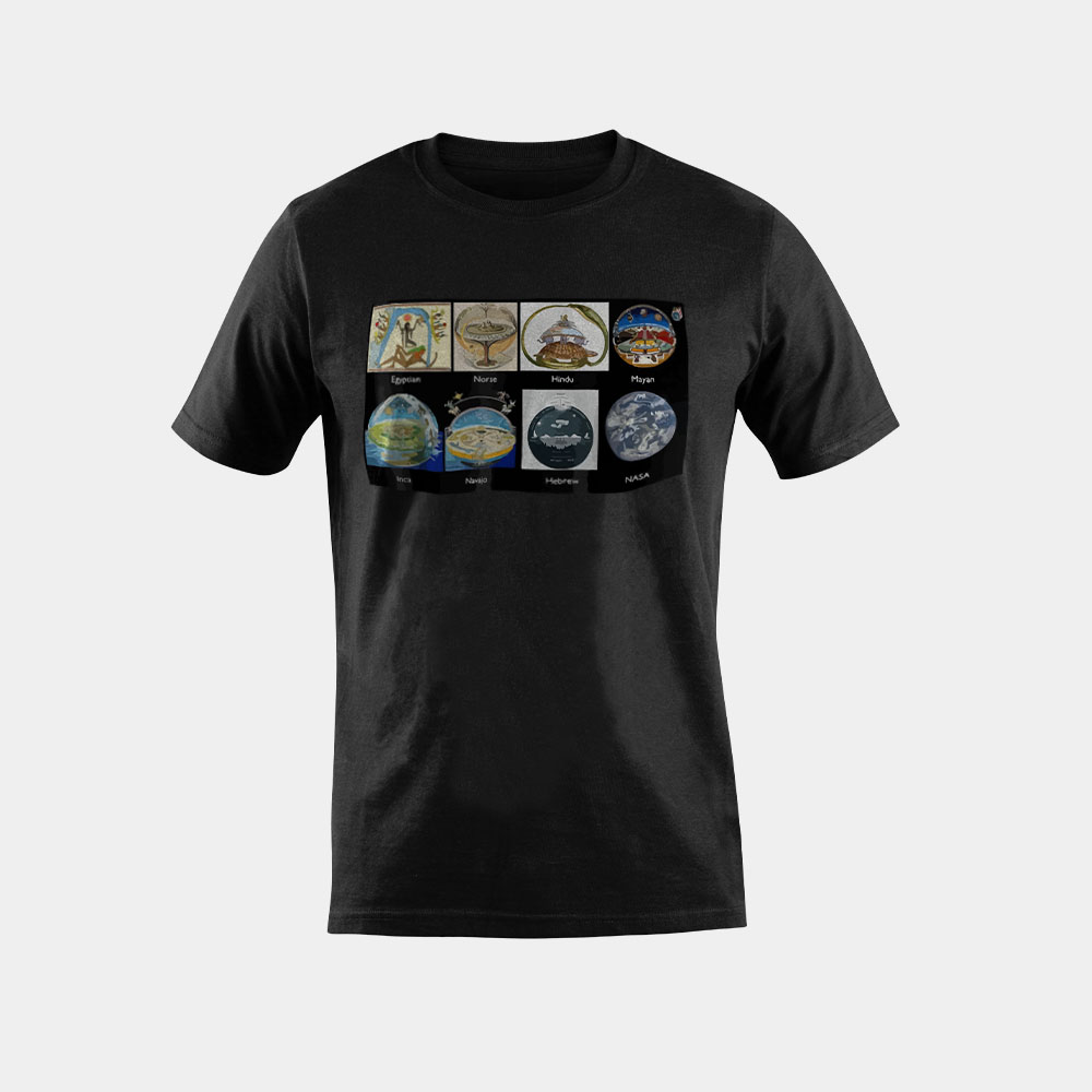 Ancient Flat Earth Cosmology T-Shirt