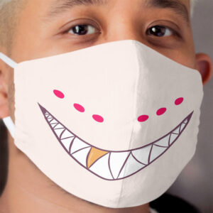 Angel Dust Cloth Face Mask ::HAZBIN HOTEL:: Cloth Face Mask