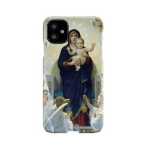 Angels Surrounded Jesus And Mary Phone Case