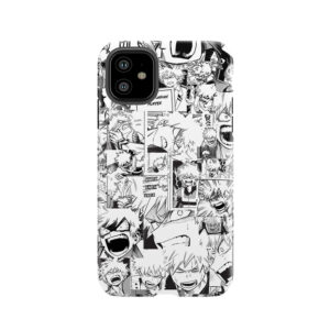 Angry Bakugou Katsuki Collage Tough Phone Case