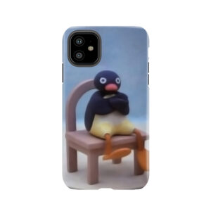 Angry Pingu Tough Phone Case