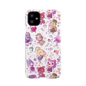 Animal Crossing Pattern Phone Case
