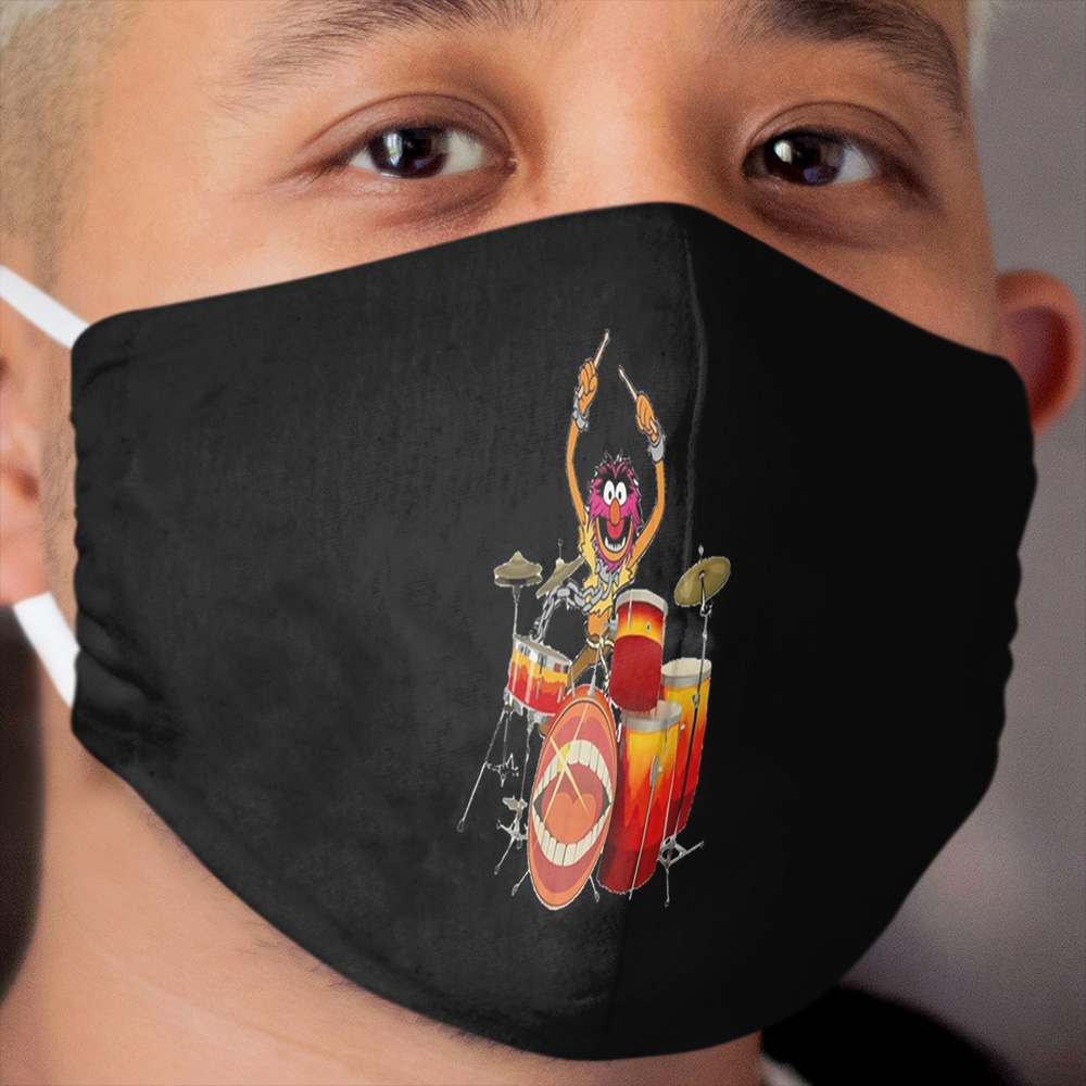 Animal Drummer The Muppet's Show Cloth Face Mask