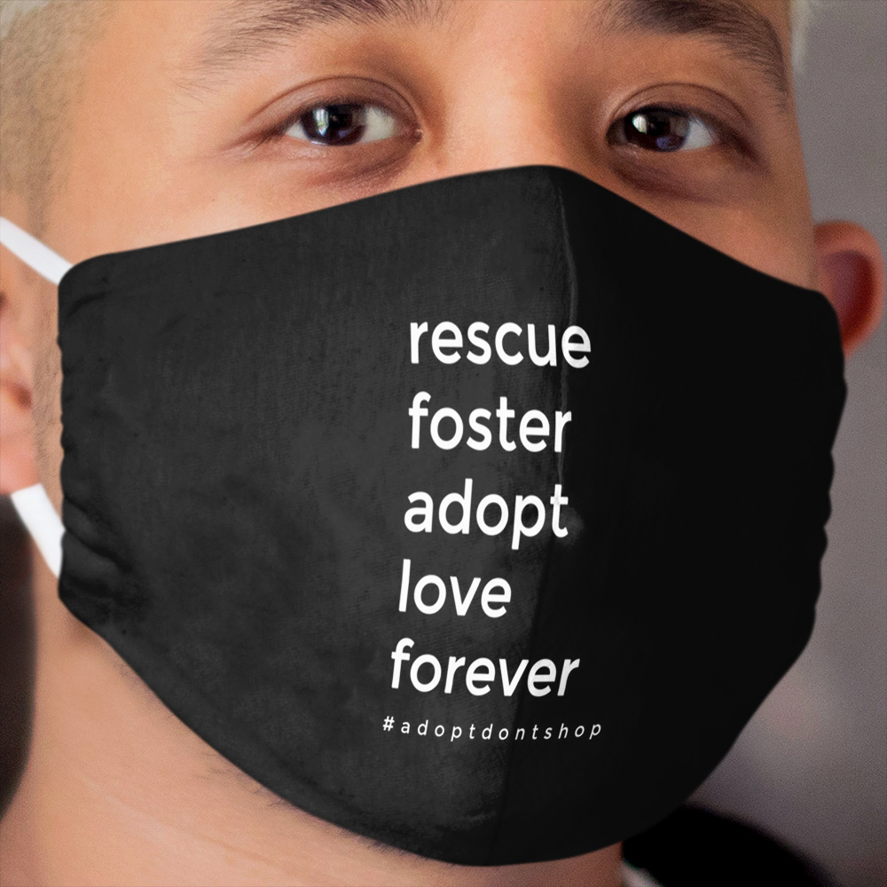 Animal Rescue Cloth Face Mask