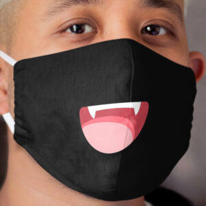Anime Vampire Smile Cloth Face Mask