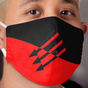 ANTIFA 3 Arrows Cloth Face Mask/ Cloth Face Mask