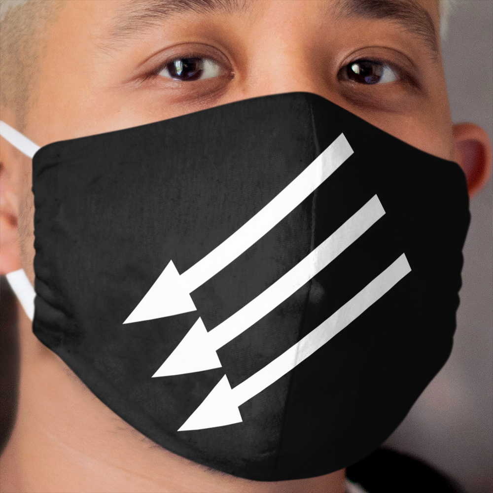 Antifascist Circle Cloth Face Mask