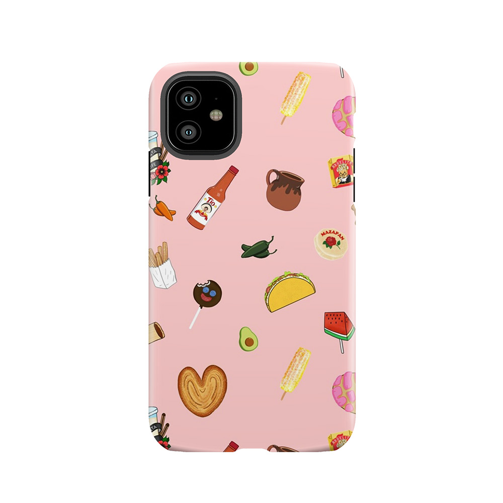 Antojitos Pink Tough Phone Case