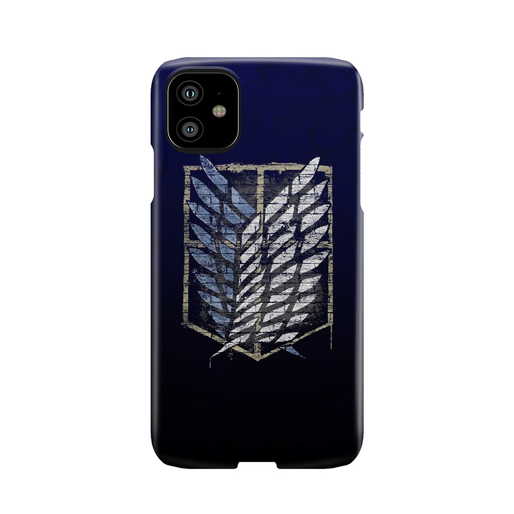 Aot Scout Emblem Graffiti Phone Case