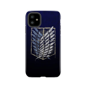 Aot Scout Emblem Graffiti Tough Phone Case