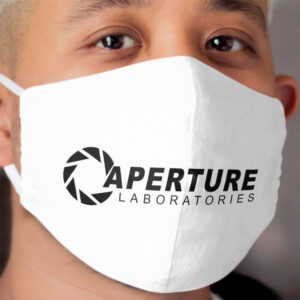 Aperture Laboratories logo Cloth Face Mask