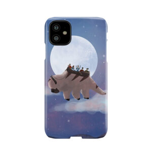 Appa And Team Avatar: Under The Moon Phone Case