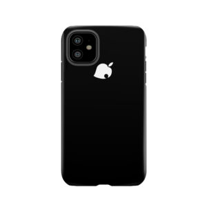 Apple Crossing (Black) Tough Phone Case