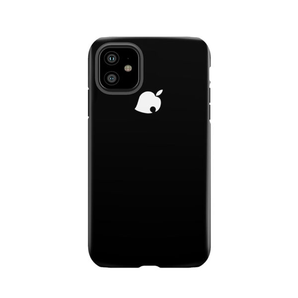 Apple Crossing (Black) Tough Phone Case