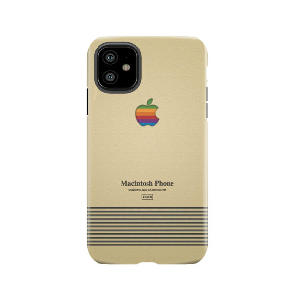Apple Macintosh Phone 1984 - 16Mb Tough Phone Case