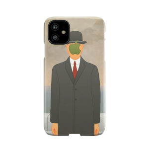Apple Magritte Inspired Design Phone Case