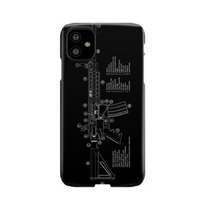 Ar-15 Technical Information Phone Case
