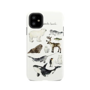 Arctic & Antarctic Animals Tough Phone Case