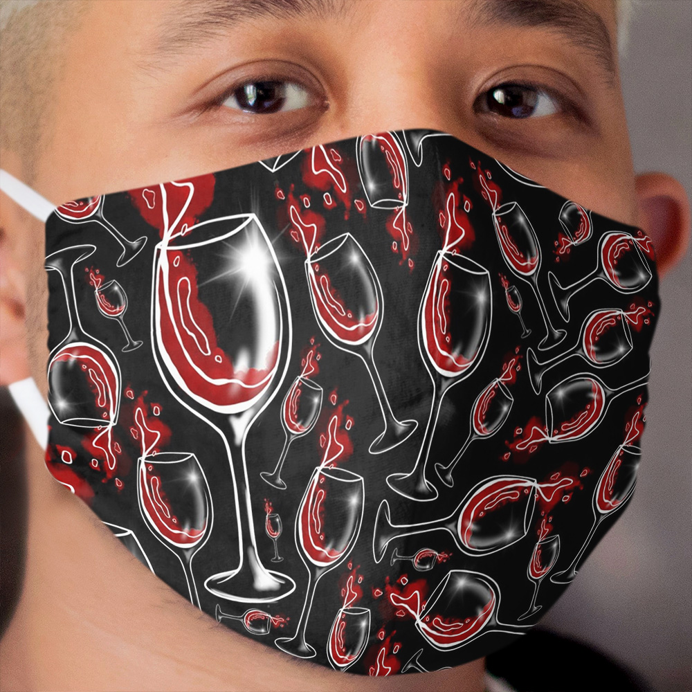 Are you wine here ?! - General Cloth Face Mask