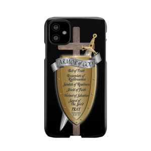 Armor Of God - Rugged Cross Phone Case