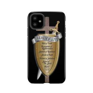 Armor Of God - Rugged Cross Tough Phone Case