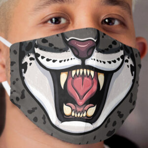 Armored Jaguar King Cloth Face Mask