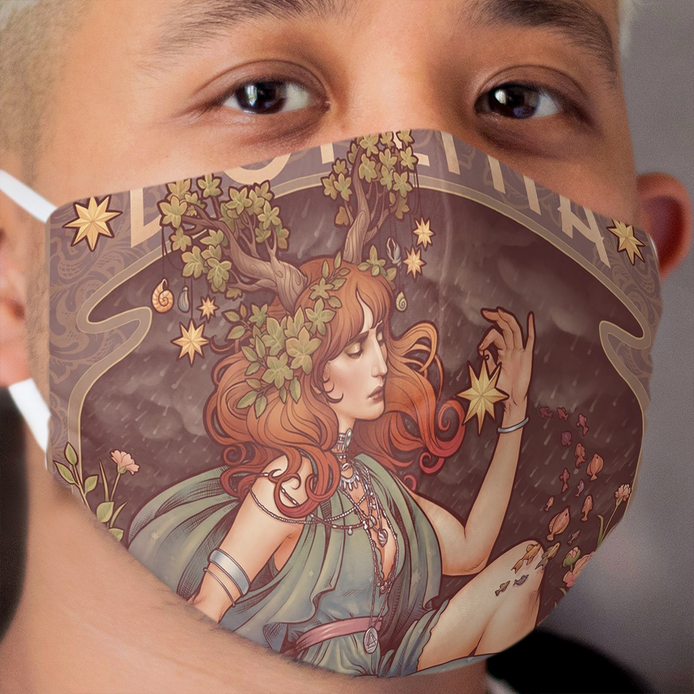 Art Nouveau BOHEMIA Cloth Face Mask
