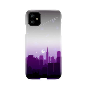 Asexual Pride Cityscape Phone Case
