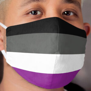 Asexual Pride Flag Cloth Face Mask