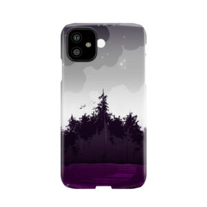 Asexual Pride Forest Phone Case