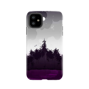 Asexual Pride Forest Tough Phone Case