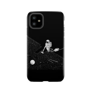 Astronaut Vacuuming The Stars Tough Phone Case