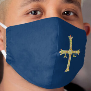 Asturias Cross Cloth Face Mask
