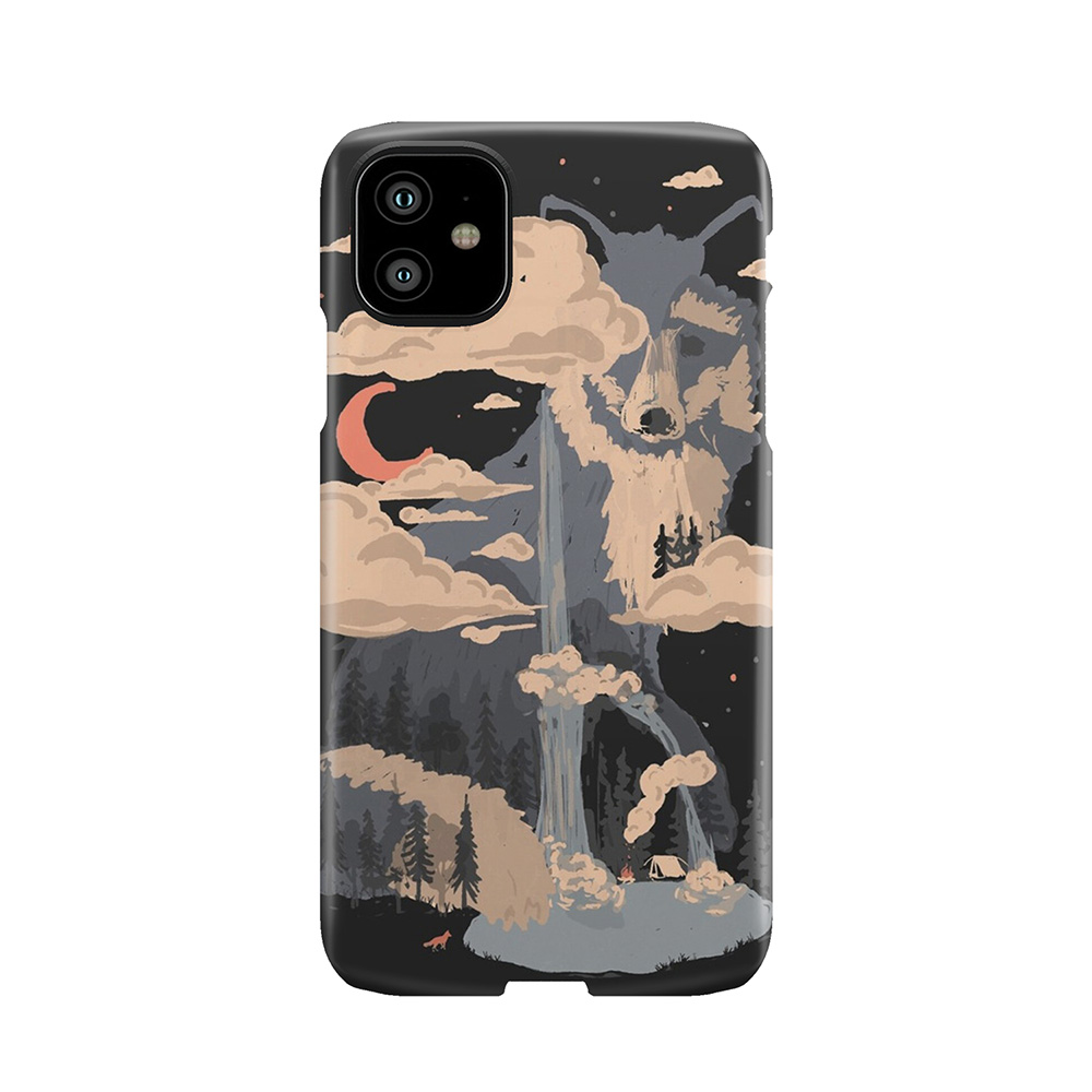At The Foot Of Fox Mountain... Phone Case