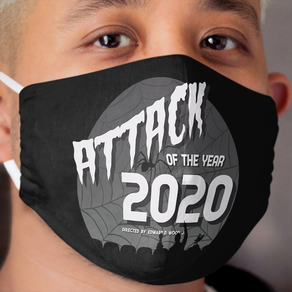 Attack of the Year 2020 - MST3K Cloth Face Mask