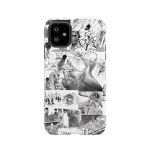 Attack On Titan Manga Collage Tough Phone Case