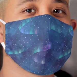 Aurora borealis Cloth Face Mask