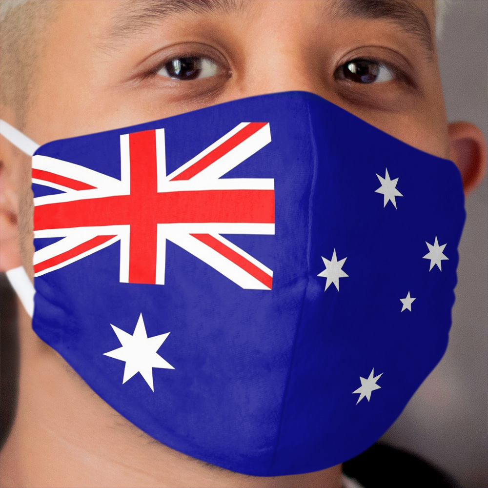 Australian Cloth Face Mask, Australia Flag Cloth Face Masks Cloth Face Mask