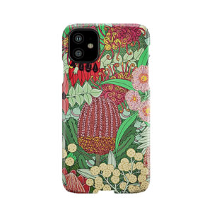 Australian Natives Botanical Pattern Phone Case