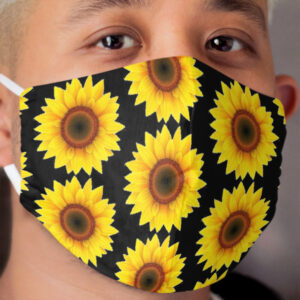 Autism sunflower print ,autism sunflower mask ,sunflower face Cloth Face Mask