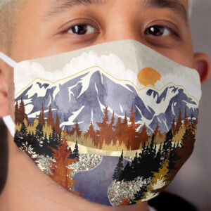 Autumn River Cloth Face Mask