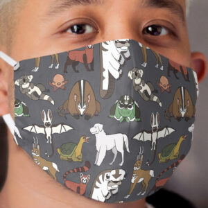 Avatar Menagerie Cloth Face Mask