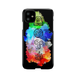 Avatar The Last Airbender - The Four Elements Phone Case