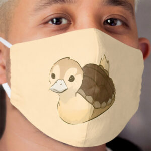Avatar Turtle Duck Cloth Face Mask